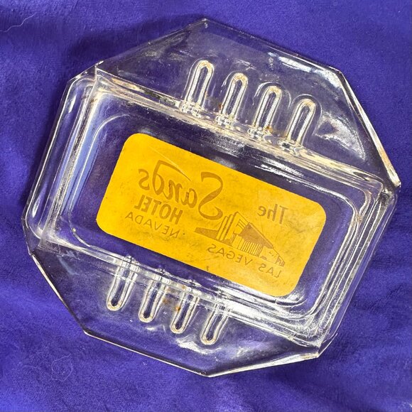 1960s The Sands Hotel Las Vegas Glass Ashtray - Picture 7 of 7